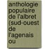 Anthologie Populaire de L'Albret (Sud-Ouest de L'Agenais Ou