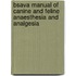 Bsava Manual Of Canine And Feline Anaesthesia And Analgesia