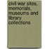 Civil War Sites, Memorials, Museums And Library Collections