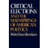 Critical Elections And The Mainsprings Of American Politics