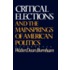 Critical Elections And The Mainsprings Of American Politics