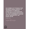 Day Symbols of the Maya Year Sixteenth Annual Report of the door Cyrus Thomas