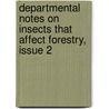 Departmental Notes on Insects That Affect Forestry, Issue 2 door Onbekend