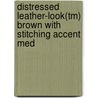 Distressed Leather-Look(Tm) Brown With Stitching Accent Med door Zondervan Publishing