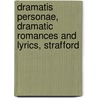 Dramatis Personae, Dramatic Romances and Lyrics, Strafford door Robert Browining