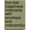 Five-Fold Happiness Notecards with Envelope and Notecard(s) door Vivien Sung