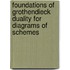 Foundations Of Grothendieck Duality For Diagrams Of Schemes
