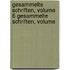 Gesammelte Schriften, Volume 6 Gesammelte Schriften, Volume