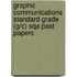 Graphic Communications Standard Grade (G/C) Sqa Past Papers