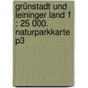 Grünstadt und Leininger Land 1 : 25 000. Naturparkkarte P3 door Onbekend