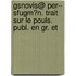 Gsnovis@ Per-- Sfugm?n. Trait Sur Le Pouls. Publ. En Gr. Et