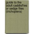 Guide To The Adult Caddisflies Or Sedge Flies (Trichoptera)