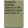 Howard's Practice Reports in the Supreme Court and Court of door New York