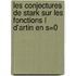 Les Conjectures De Stark Sur Les Fonctions L D'Artin En S=0