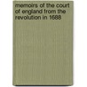 Memoirs of the Court of England from the Revolution in 1688 by John Heneage Jesse