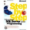 Microsoft Sql Server 2000 Programming Step By Step [with 1] door Rebecca Riordan