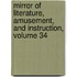 Mirror of Literature, Amusement, and Instruction, Volume 34