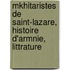 Mkhitaristes de Saint-Lazare, Histoire D'Armnie, Littrature