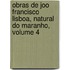 Obras de Joo Francisco Lisboa, Natural Do Maranho, Volume 4
