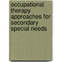 Occupational Therapy Approaches for Secondary Special Needs