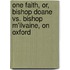 One Faith, Or, Bishop Doane vs. Bishop M'Ilvaine, on Oxford