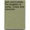 Paic and Trumbic, the Kingdom of Serbs, Croats and Slovenes by Dr Dejan Djokic