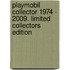 Playmobil Collector 1974 - 2009. Limited Collectors Edition