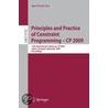 Principles And Practice Of Constraint Programming - Cp 2009 door Onbekend