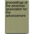 Proceedings of the American Association for the Advancement