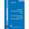 Public International Law - Concordance of the Festschriften by Peter Macalister-Smith