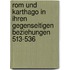 Rom Und Karthago In Ihren Gegenseitigen Beziehungen 513-536