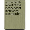 Seventeenth Report Of The Independent Monitoring Commission door Independent Monitoring Commission