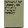 Substance And Function, And Einstein's Theory Of Relativity by Cassirer Ernst