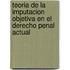 Teoria de La Imputacion Objetiva En El Derecho Penal Actual