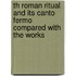 Th Roman Ritual and Its Canto Fermo Compared with the Works