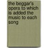 The Beggar's Opera To Which Is Added The Music To Each Song