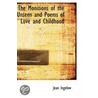 The Monitions Of The Unseen And Poems Of Love And Childhood door Jean Ingelow