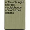 Untersuchungen Uber Die Vergleichende Anatomie Des Gehirns by Ludwig Edinger