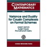 Variance And Duality For Cousin Complexes On Formal Schemes by Suresh Nayak