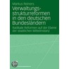 Verwaltungsstrukturreformen in den deutschen Bundesländern door Markus Reiners
