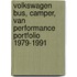Volkswagen Bus, Camper, Van Performance Portfolio 1979-1991