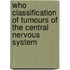 Who Classification of Tumours of the Central Nervous System