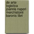 de Arte Logistica Joannis Naperi Merchistonii Baronis Libri