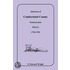 Abstracts Of Cumberland County, Pennsylvania Wills 1750-1785