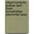 Altgermanische Poesie Nach Ihren Formelhaften Elementen Besc