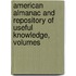 American Almanac and Repository of Useful Knowledge, Volumes