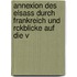 Annexion Des Elsass Durch Frankreich Und Rckblicke Auf Die V