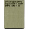 Annual Report of the Department of Health of the State of Ne door Onbekend