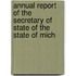 Annual Report of the Secretary of State of the State of Mich