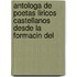 Antologa de Poetas Liricos Castellanos Desde La Formacin del